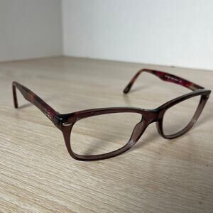 Ray-Ban RB5228 5628 Eyeglasses Red Tortoise Shell Frames Only 55-17-140